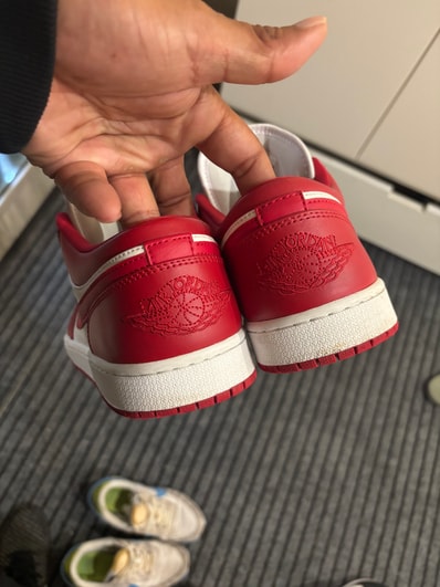Nike Air Jordan 1 Low "Gym Red/White"