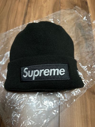 Supreme New Era Box Logo Beanie "Black" (23FW)