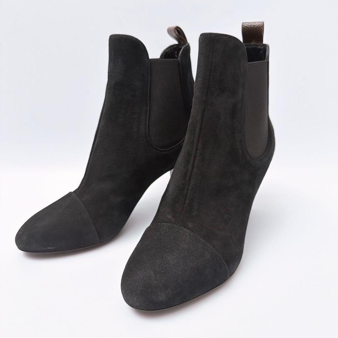 ルイヴィトン　サイドゴア　ショートブーツ　バックステイ・モノグラム柄 サイドゴア Louis Vuitton(ルイヴィトン) ブーツ(レディース) - 海外