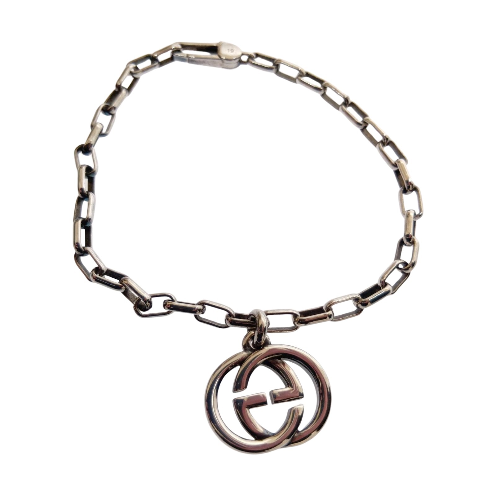 □□GUCCI グッチ ブレスレット インターロッキング