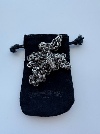 Chrome Hearts Paper Chain Necklace 50cm (20inch) "Silver"