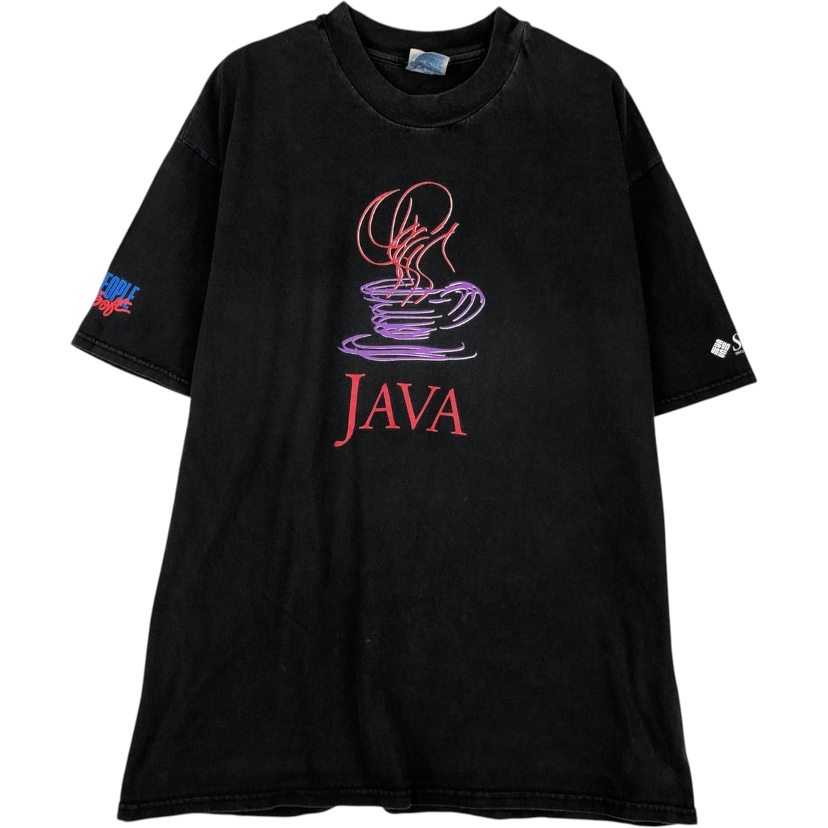 古着 00年代 ヘインズ Hanes SUN MICROSYSTEMS サンマイクロシステムズ JAVA アドバタイジングTシャツ メンズXL相当/eaa495098