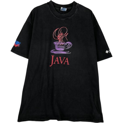 古着 00年代 ヘインズ Hanes SUN MICROSYSTEMS サンマイクロシステムズ JAVA アドバタイジングTシャツ メンズXL相当/eaa495098