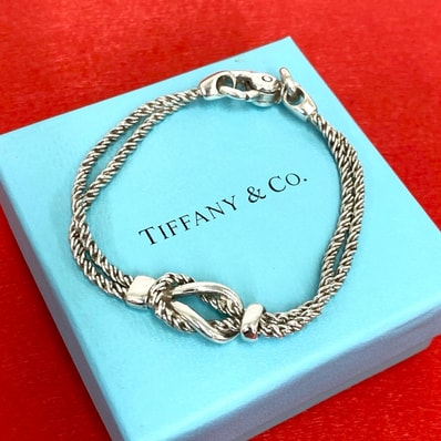 TIFFANY&Co. ティファニー ダブルロープ センターノット ブレスレット シルバー925 ブレスレット シルバー
34475