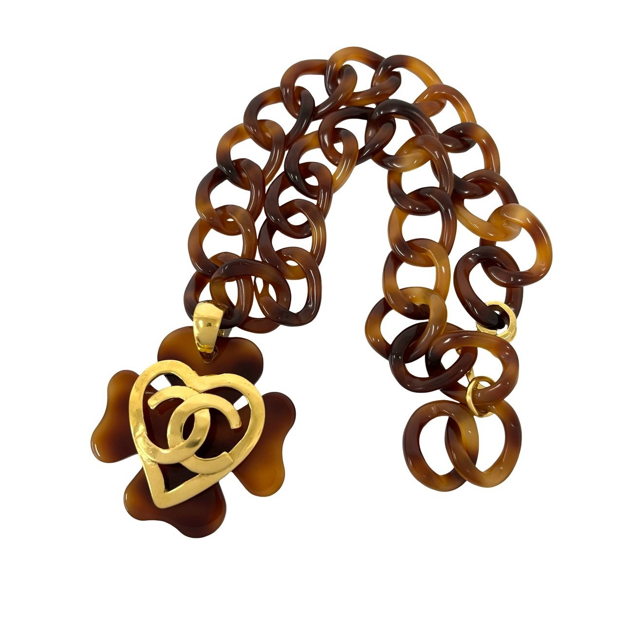 B (目立った傷や汚れなし)】CHANEL シャネル ココマーク べっ甲柄