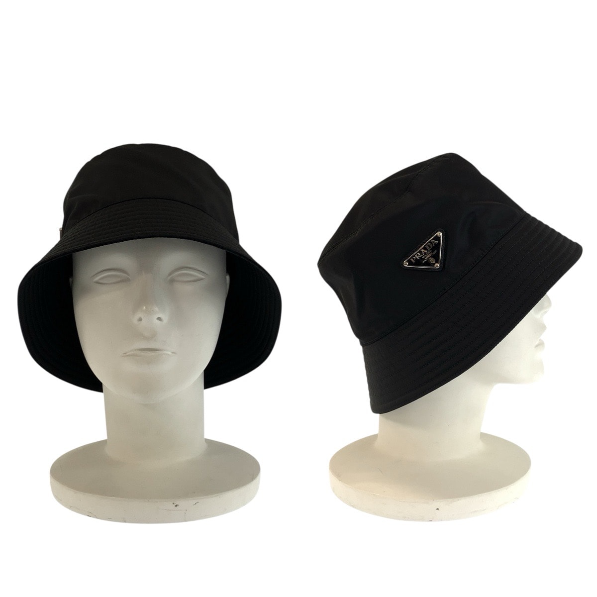 A (未使用に近い)】超美品 PRADA プラダ テスート 三角ロゴプレート