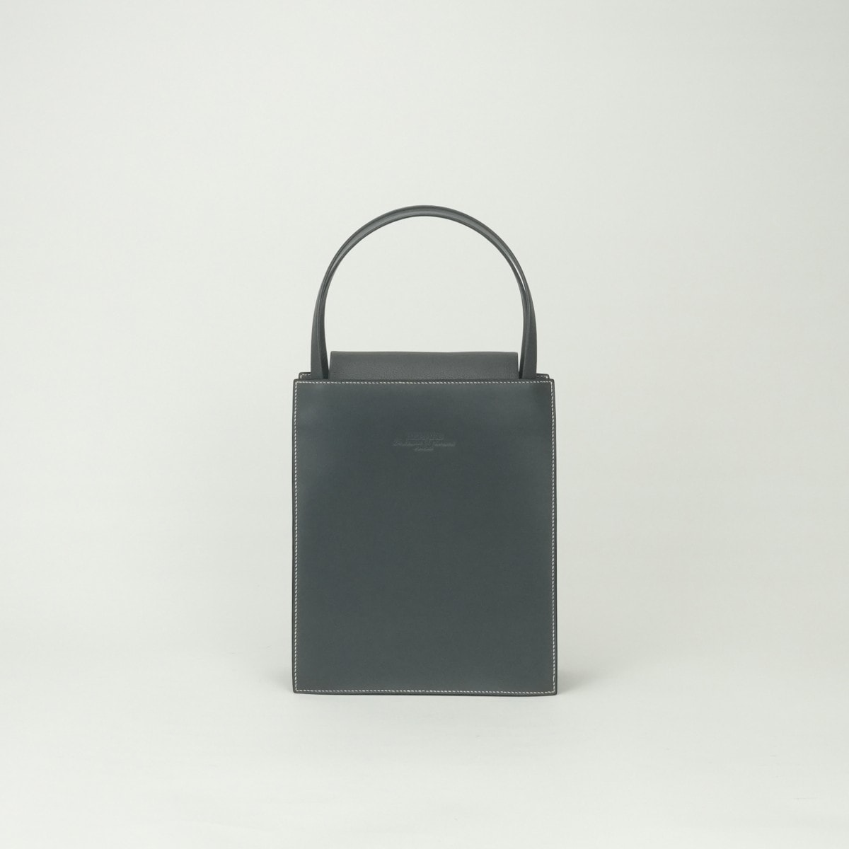 エルメス HERMES ルーシーMM ルーシー MM バッグ トートバッグ ボックスカーフ Boxcalf シェーブル Chevre グラファイト Graphite グレー Gray 灰 ゴールド金具 ハンドバッグ シェブルミゾル