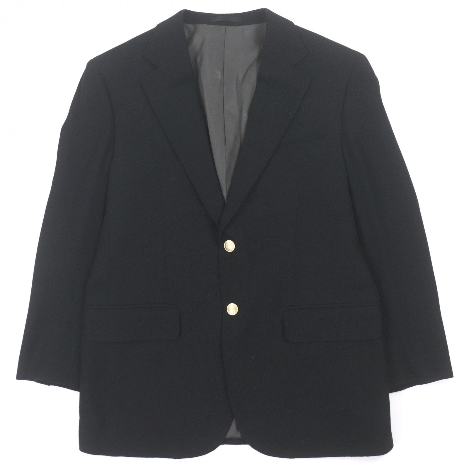 極美品 バーバリーロンドン テーラードジャケット ブラック メンズ