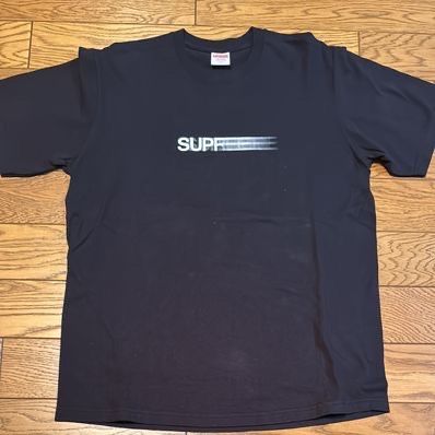 Supreme Motion Logo Tee "Black" (23SS)