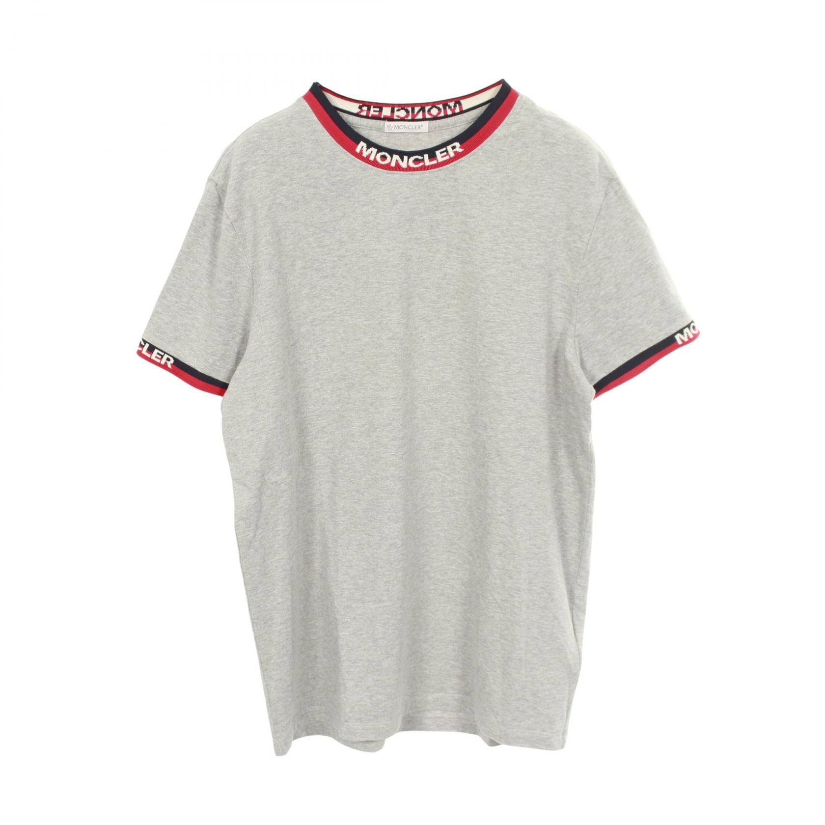 モンクレール MONCLER 半袖Tシャツ 衣料品 トップス コットン メンズ グレー系 / ネイビー系 / レッド系 【中古】