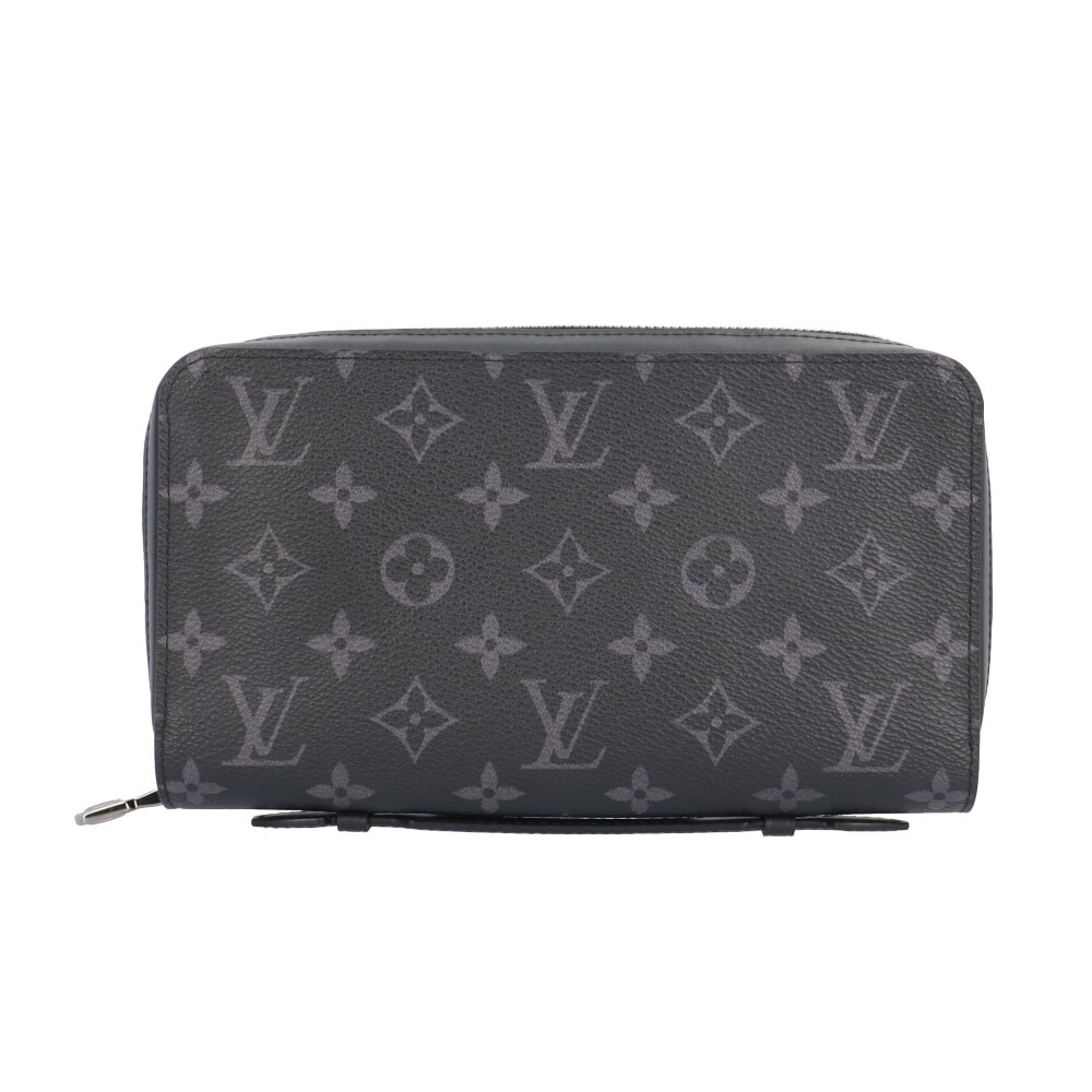 ルイヴィトン ジッピーXL モノグラムエクリプス 長財布 モノグラムエクリプス M61698 メンズ LOUIS VUITTON 中古