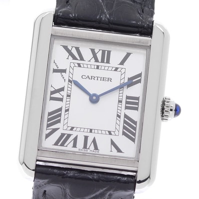 ☆良品 カルティエ タンクソロSM WSTA0030 レディース 【中古】