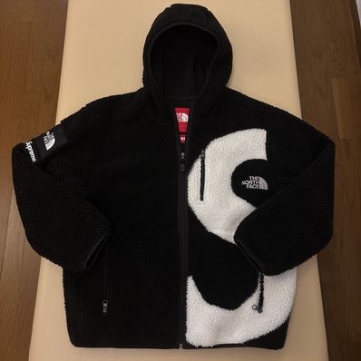 Supreme x The North Face S Logo Hooded Fleece Jacket "Black"