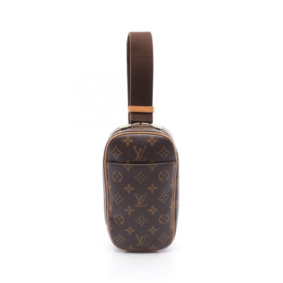 ルイ・ヴィトン LOUIS VUITTON ポシェットガンジュ ウエストバッグ ボディバッグ バッグ PVCコーティングキャンバス レザー モノグラム メンズ レディース ブラウン系 M51870 【中古】