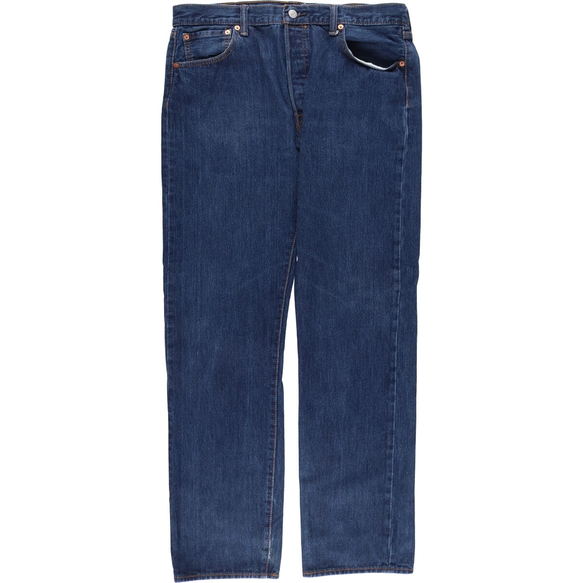 古着 濃紺 リーバイス Levi's リーバイス501 ストレートデニムパンツ メンズw36相当/eaa544271