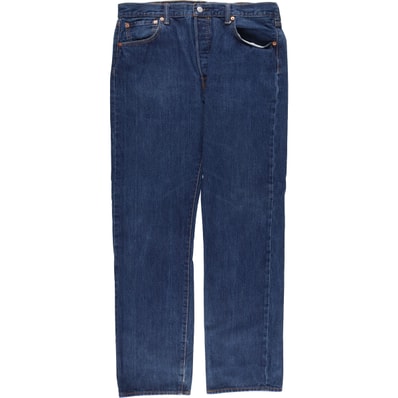 古着 濃紺 リーバイス Levi's リーバイス501 ストレートデニムパンツ メンズw36相当/eaa544271