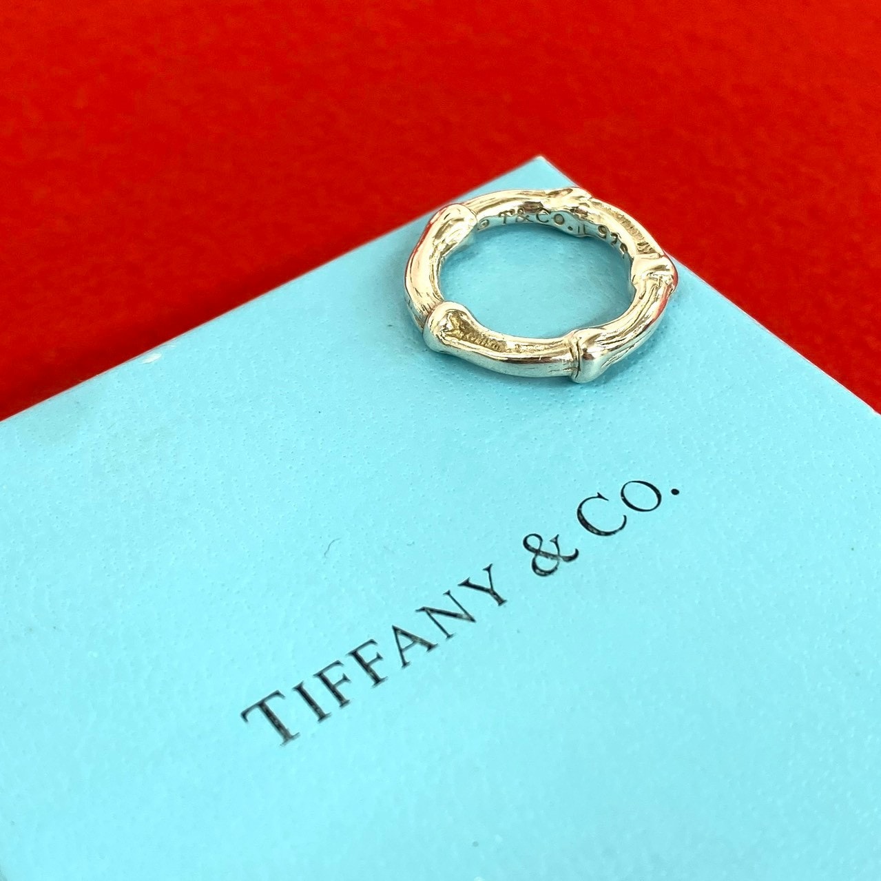 TIFFANY&Co. ティファニー バンブー リング シルバー925 リング・指輪 8号 シルバー
49953