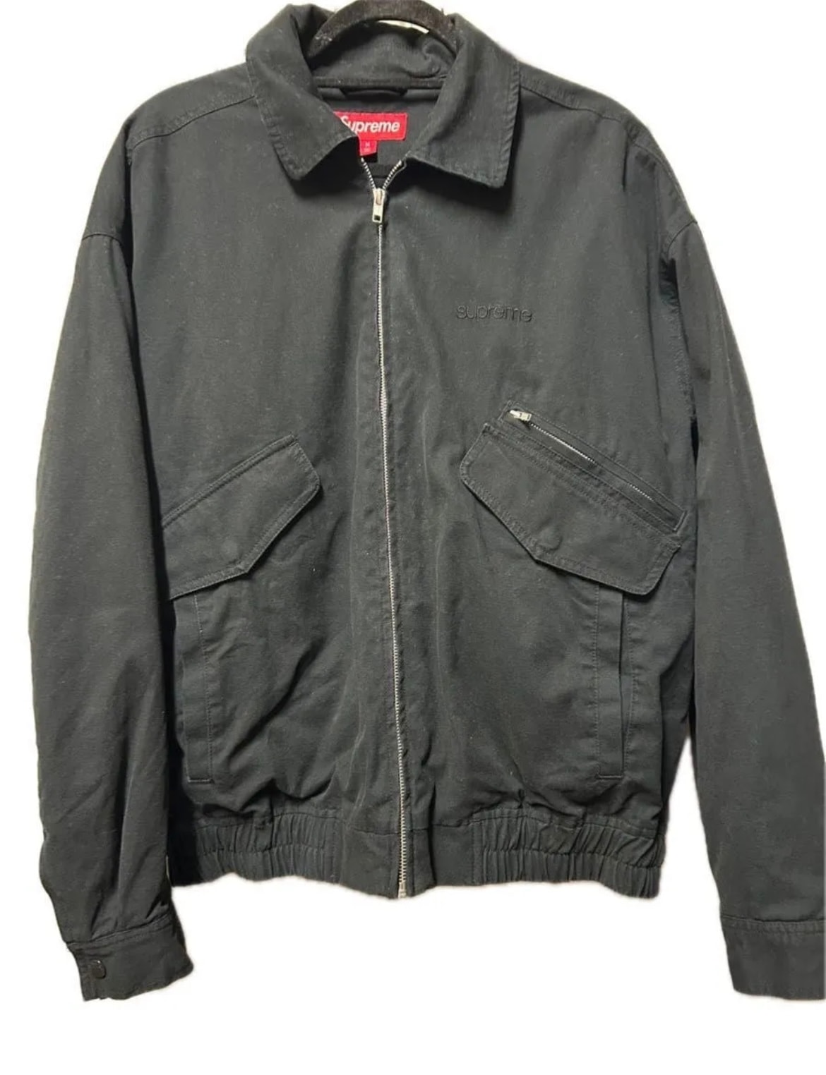 Supreme Hooded Utility Jacket "Black"