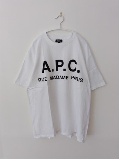 EDIFICE別注 A.P.C. オーバーサイズ Tシャツ アーペーセー