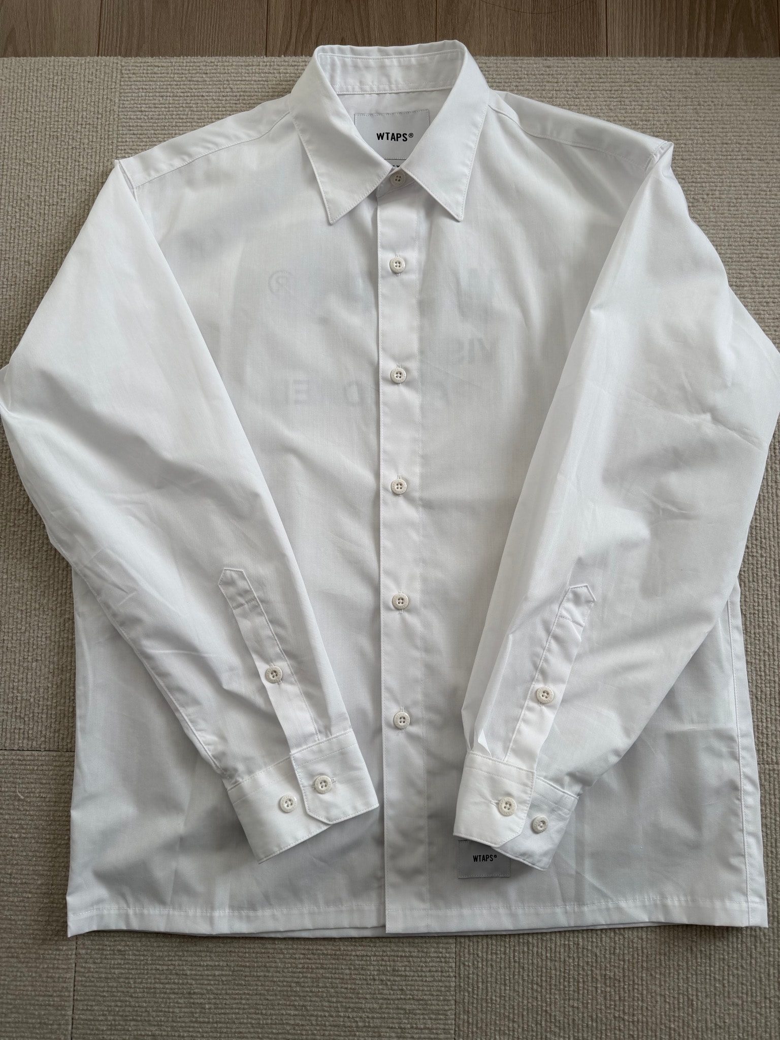 WTAPS Repo / LS / CTPL. Broadcloth "White"