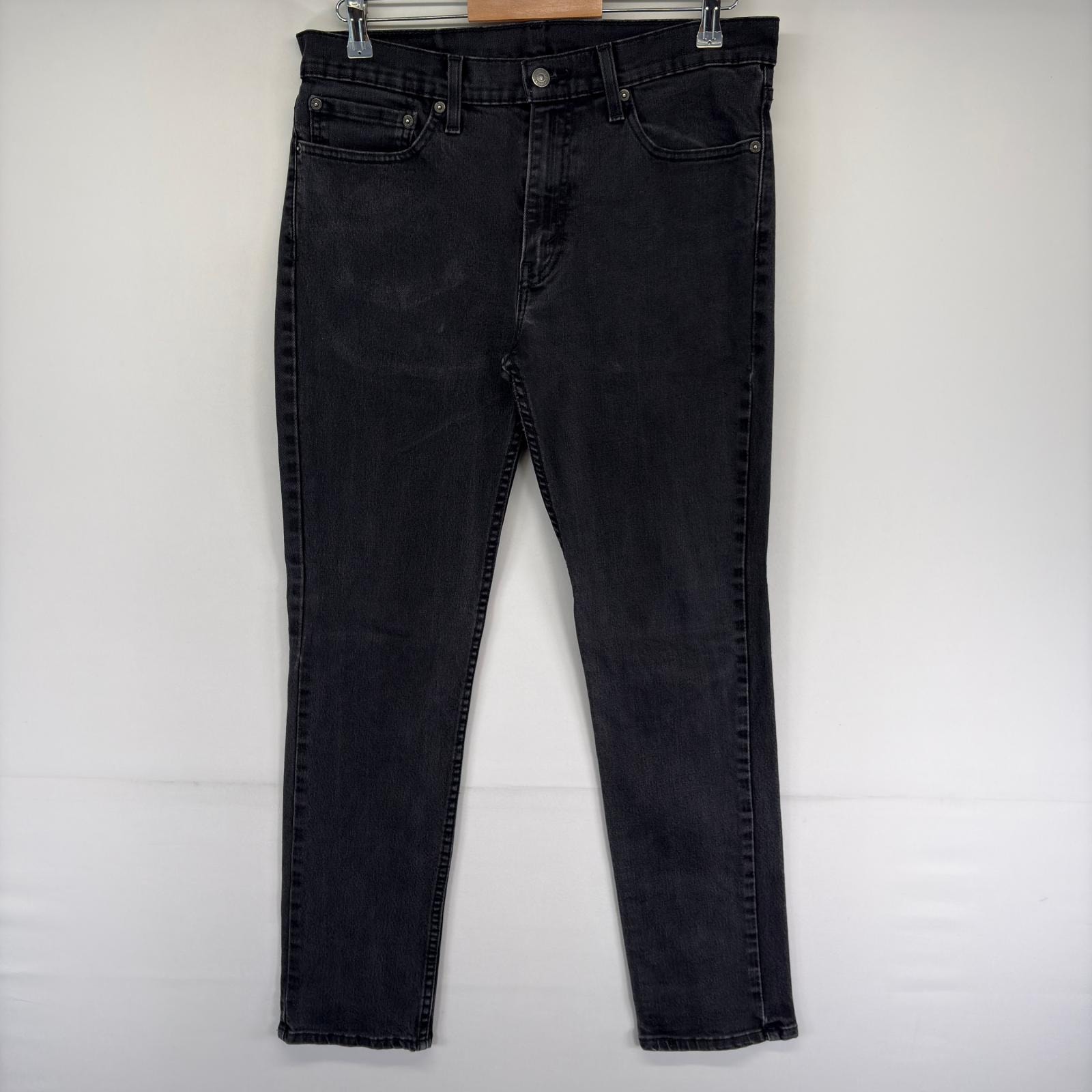 古着 リーバイス Levi's デニム パンツ ブラックデニム 5ポケット ジッパーフライ 511 テーパード W34 L32  ブラック系 メンズ