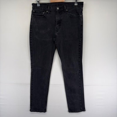 古着 リーバイス Levi's デニム パンツ ブラックデニム 5ポケット ジッパーフライ 511 テーパード W34 L32 ブラック系 メンズ