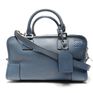 ロエベ LOEWE レザー アマソナ アナグラム 2way ショルダーバッグ【中古】