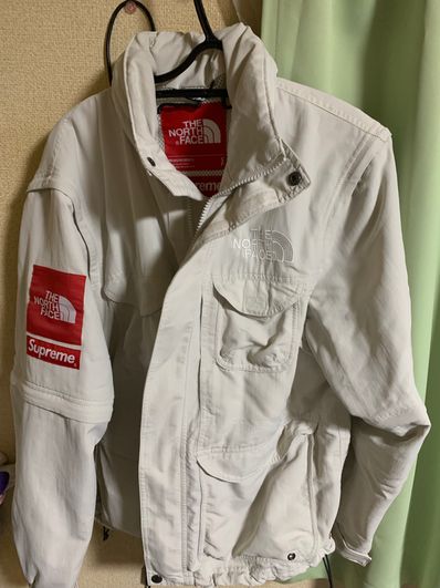 Supreme x The North Face Trekking Convertible Jacket "Moonlight Ivory"