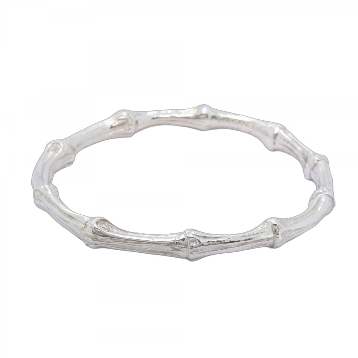 【6jcb0901-k】ティファニー バングル バンブー シルバー925【中古】レディース