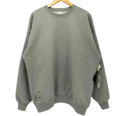 25AW IDENTITY SWEATER COTTON GRAY【1141512782202】