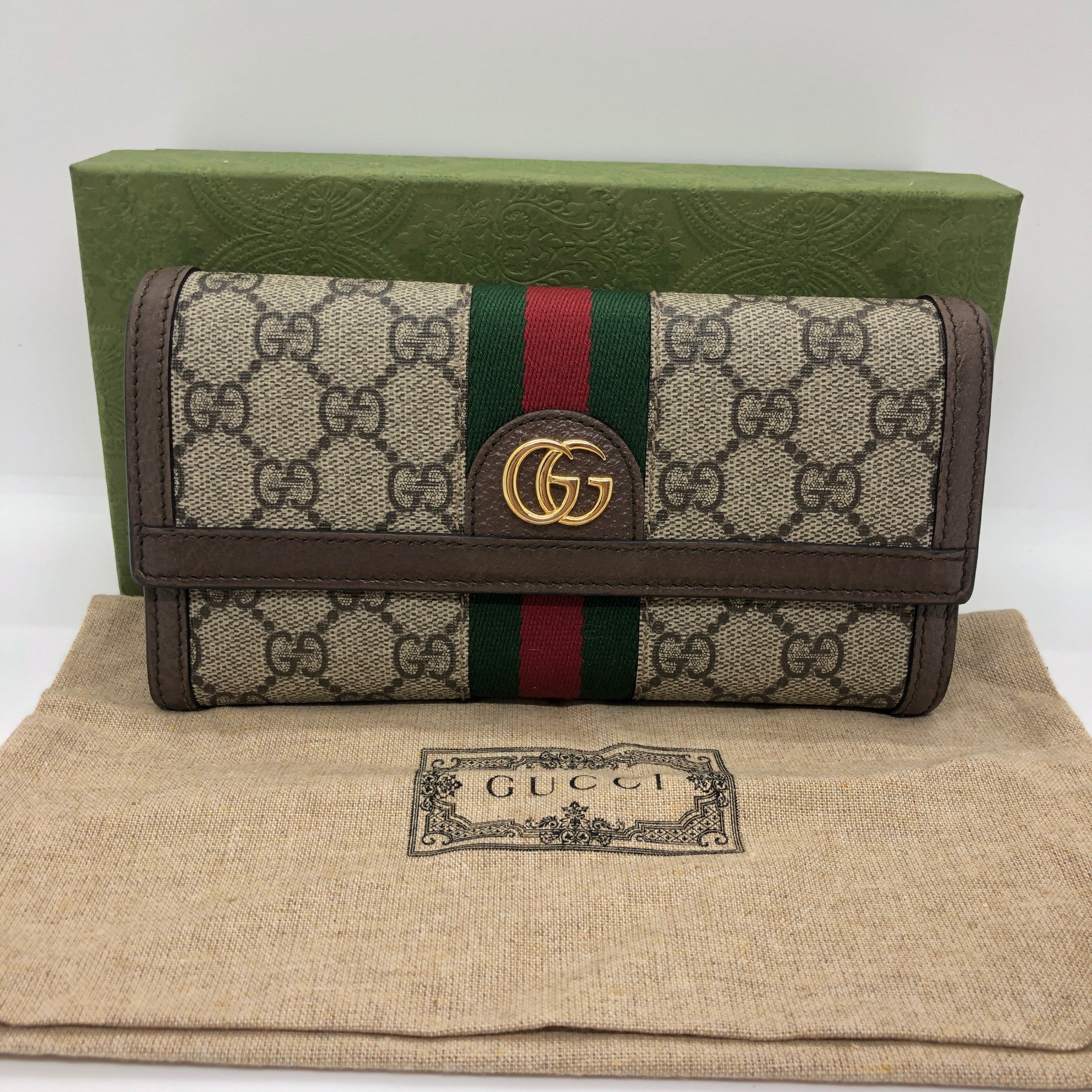 GUCCI Ophidia GG Continental Wallet