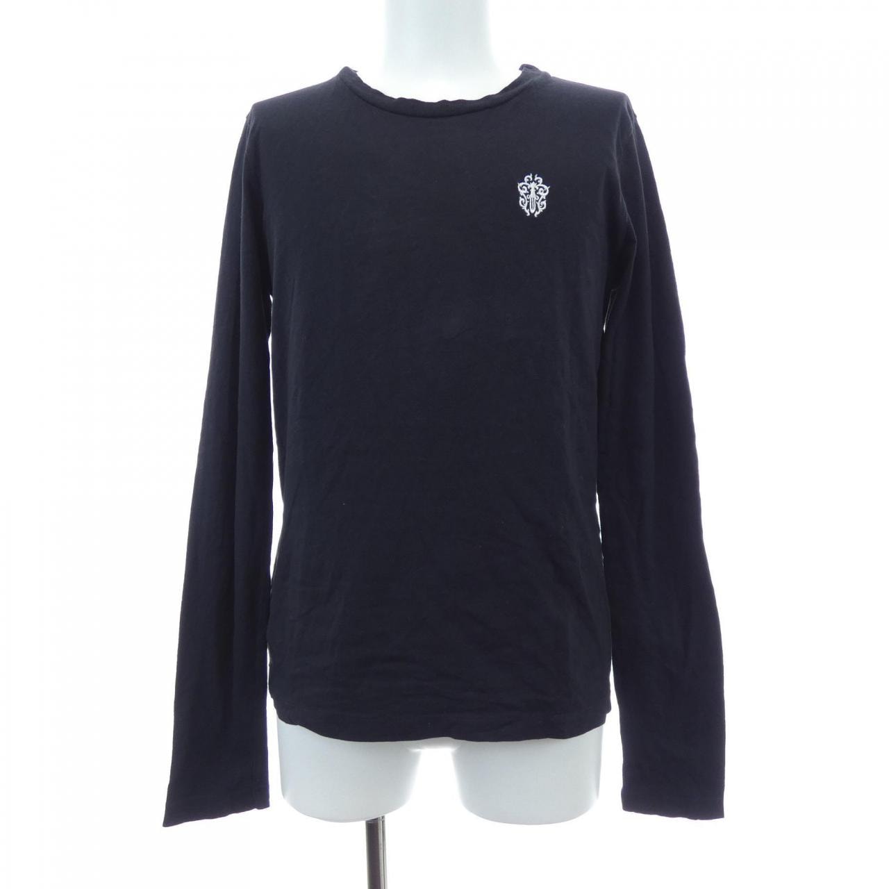 Chrome Hearts Dagger Cross Logo Embroidered L/S T-Shirt "Black"