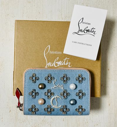 ★新品未使用品★ Christian Louboutin デニム 財布