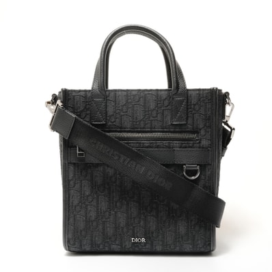 ディオール Dior サファリ ノースサウス ミニ ハンドバッグ【中古】