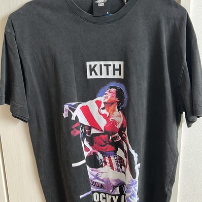 Kith x Rocky IV Vintage Tee "Black"