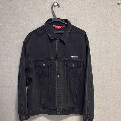 Supreme Denim Trucker Jacket "Black" (25SS)