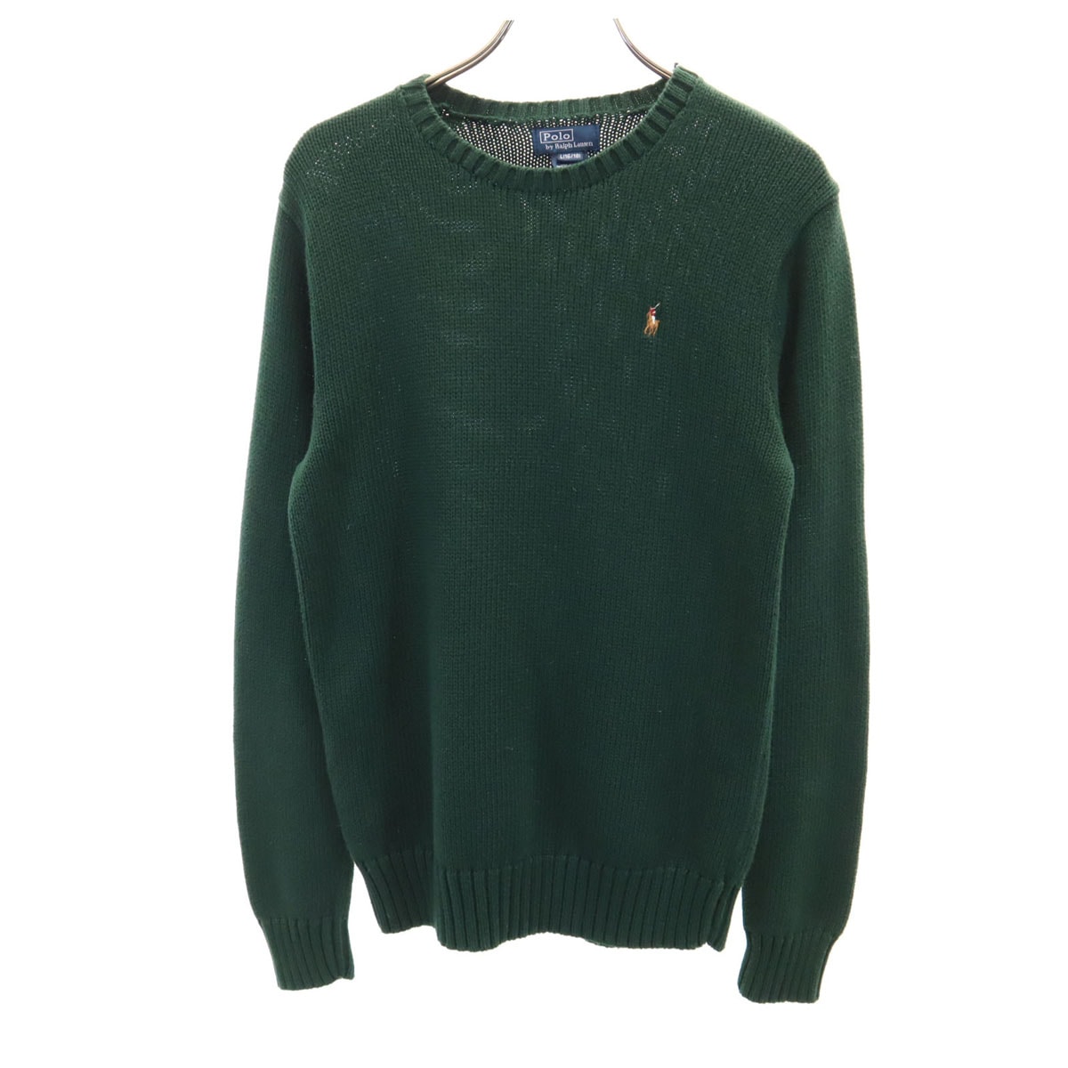 Polo by Ralph Lauren ポロバイラルフローレン 長袖 セーター L(16/18) グリーン ニット