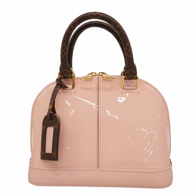 【6dd5079】ルイヴィトン ハンドバッグ ヴェルニミロワール アルマBB M51925 ローズバレリーヌ【中古】レディース