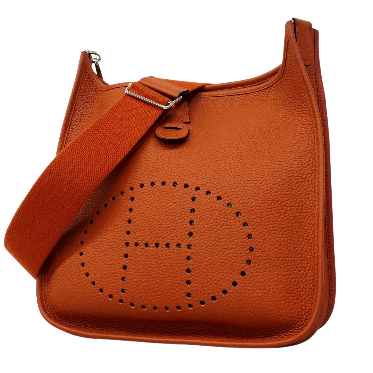 ★最終価格★SALE【6hc1615】エルメス ショルダーバッグ エヴリン3PM トリヨンクレマンス キュイーブル シルバー金具 B刻印【中古】レディース