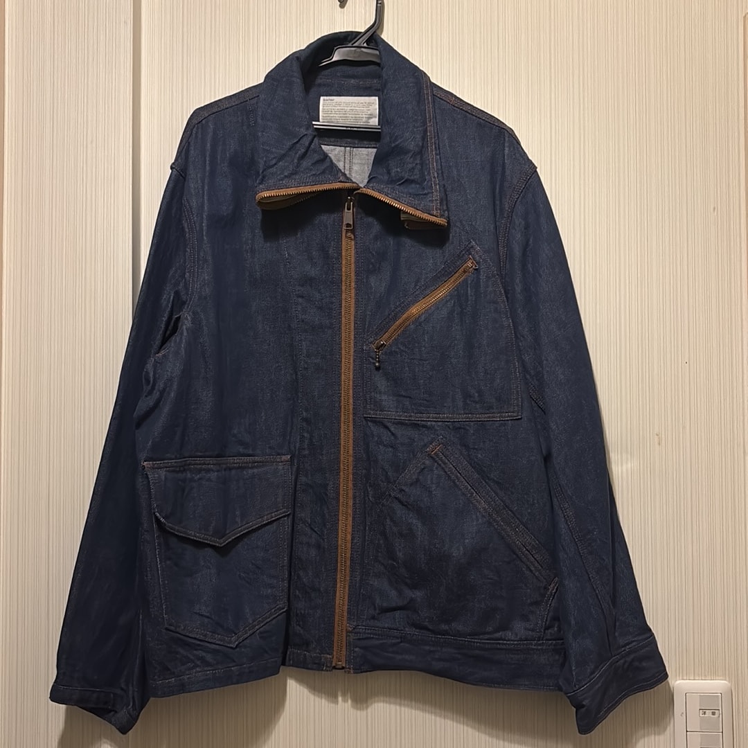 kolor デニムジャケット 23SCM G08108