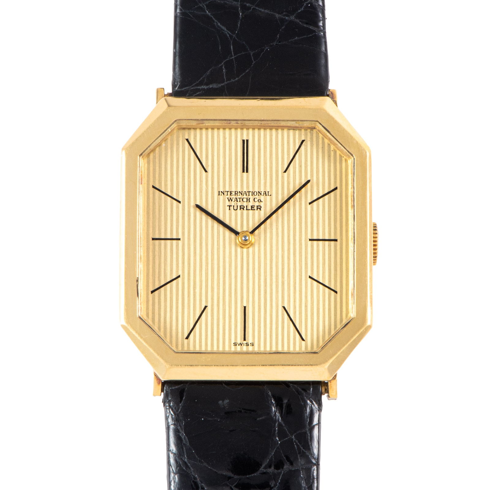 IWC TURLER Wネーム Cal.412 4192 K18YG【中古】