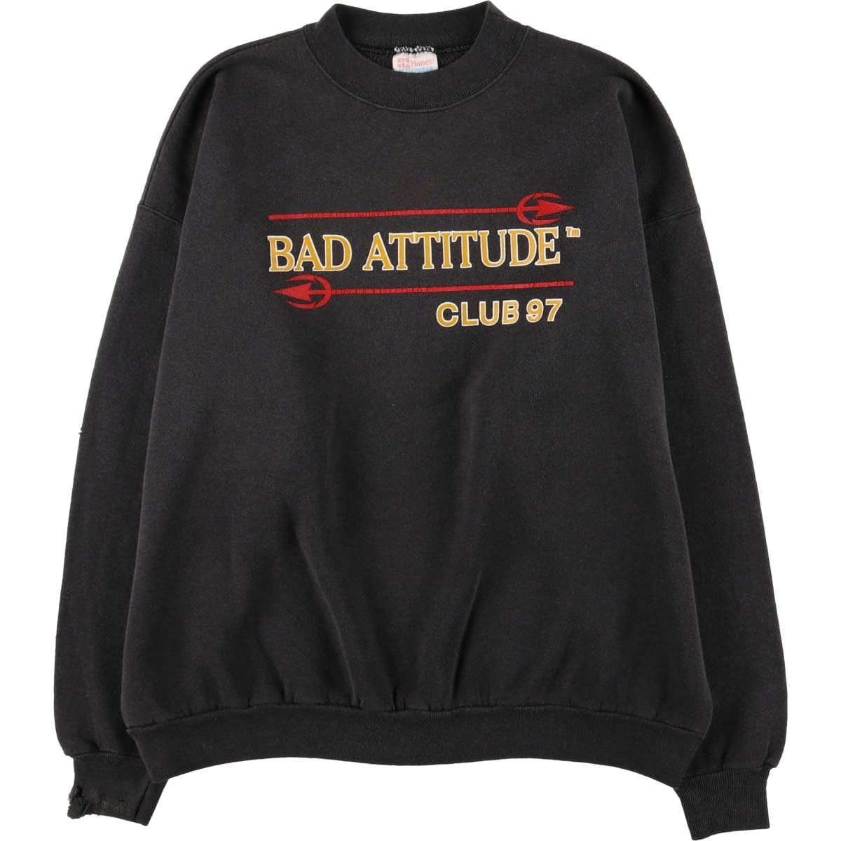 古着 90年代 ヘインズ Hanes ACTIVEWEAR プリントスウェットシャツ トレーナー USA製 メンズXL相当 ヴィンテージ/eaa577171