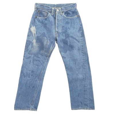 Levi's リーバイス デニムパンツ 60s VINTAGE ヴィンテージ 501 BIGE S-TYPE 裏刻印J デニム パンツ インディゴブルー系 W31 L30【中古】