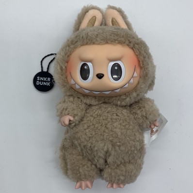 POP MART THE MONSTERS (LABUBU) Exciting Macaron Plush Series TOFFEE