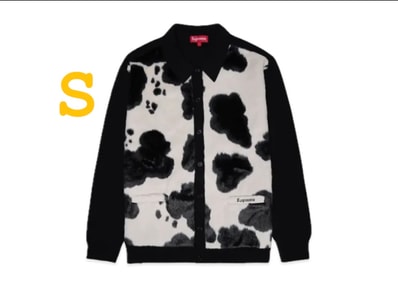 Supreme Cow Print Cardigan "Black"