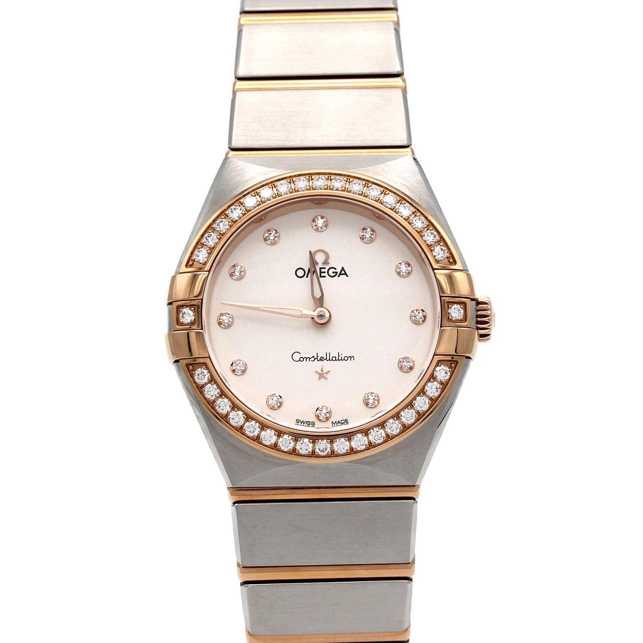 【新品】オメガ コンステレーション PGコンビ/D・12P 131.25.28.60.52.001 SSxPG クォーツ