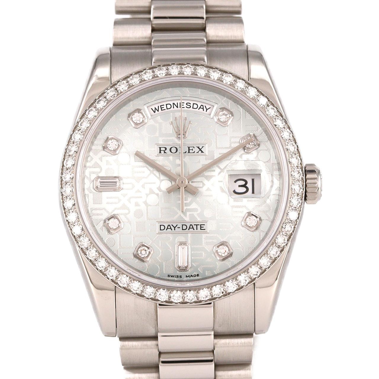 ロレックス デイデイト 118346A. PT 自動巻