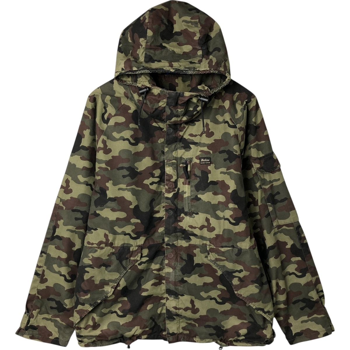 古着 ディッキーズ Dickies 迷彩柄 コットンパーカー メンズM相当/eaa541615