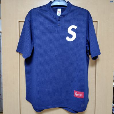 Supreme S Logo Baseball Henley Supreme S Logo Baseball Henley