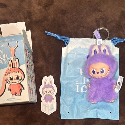POP MART THE MONSTERS (LABUBU) Pin for Love Series-Vinyl Plush Pendant (N-Z) T